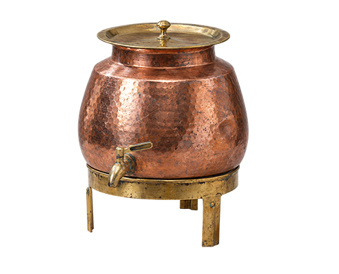 Copper Water Pot with Tap