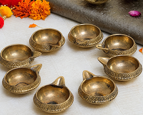 Small Vilakku Set